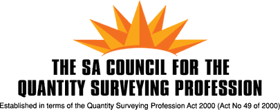 The South African Council for the Quantity Surveying Profession logo